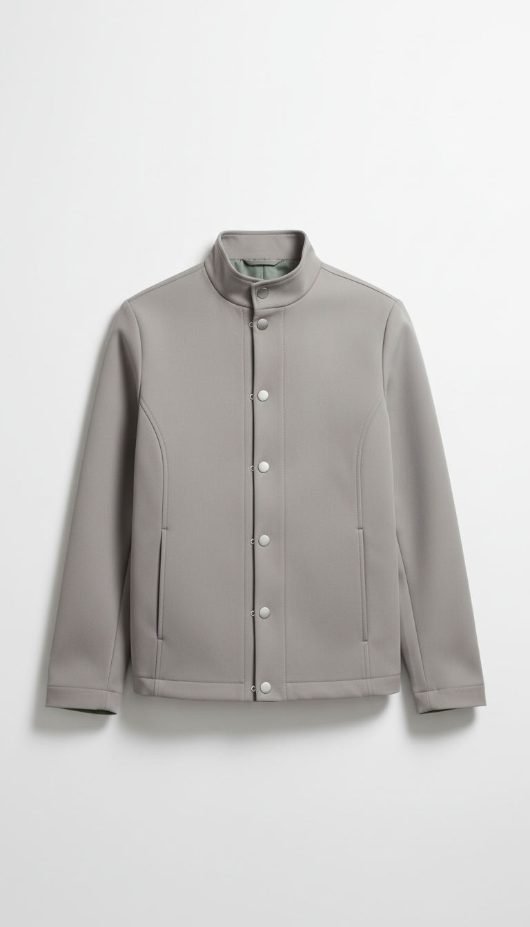 Chaqueta adaptada con cierre magnético